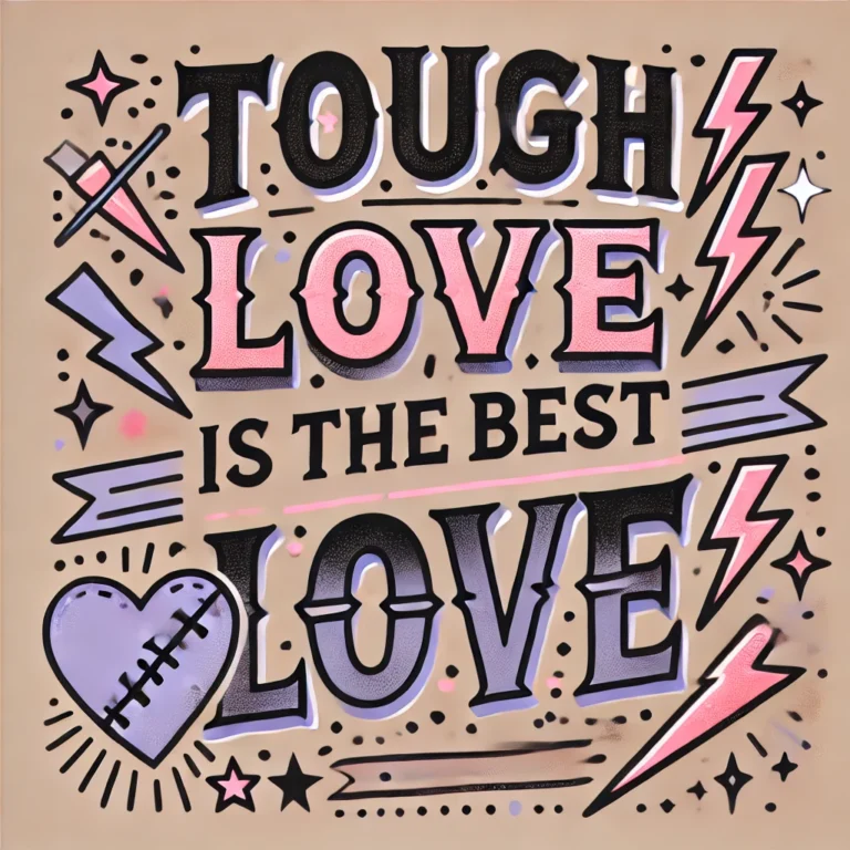 Stop Sugar-Coating It: Why Tough Love Is the Best Love